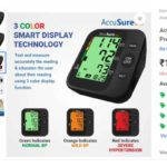 AccuSure 3 Colour Smart Display Blood Pressure Monitor|AS05