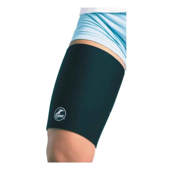 Cramer Black & Grey X-Large Neoprene Reversible Thigh Support