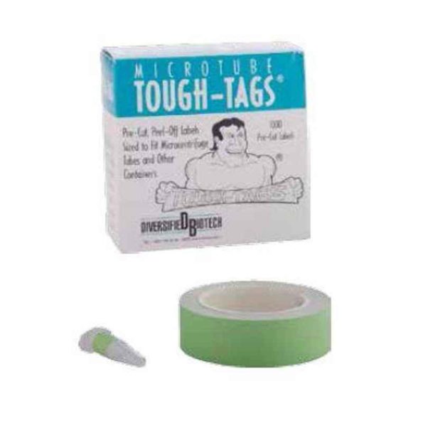 Abdos 1000Pcs 1.28x0.50 Inch Tough Tags