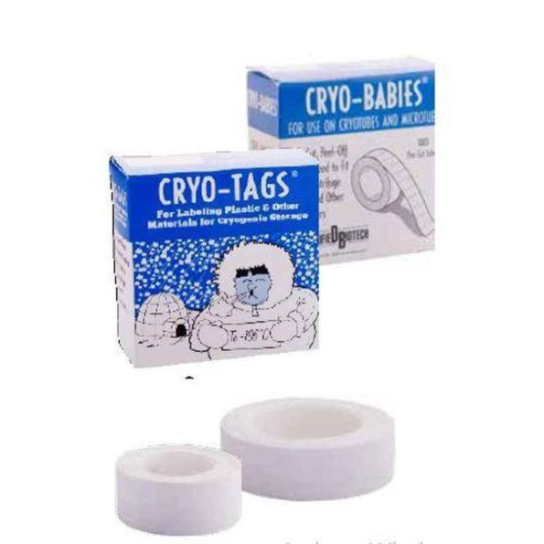 Abdos 1000Pcs 0.94x0.50 Inch Cryo Babies Label Box