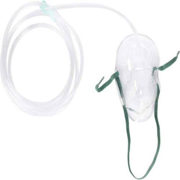 Control D Adult Oxygen Therapy Mask with Tube