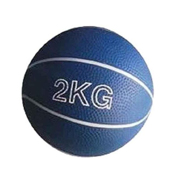 Arnav 2kg Rubber Medicine Exercise Soft Ball & No Bounce Yoga Cross Fit