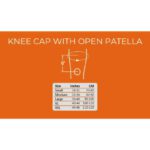 Adore Knee Cap with Open Patella|Size: L|AD-404