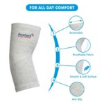 AccuSure Medium Bamboo Yarn 4 Way Stretchable Bi-Layered Elbow Compression Support for Men & Women|AOE12-M|2B2KUGYQmlxLj-xxlarge|IWeKznrmTKahu-xxlarge|EetGWMRQ9A9Tf-xxlarge