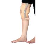 Bodycare Cotton & Elastic Beige Knee Support with Hinge|RP-3504|Size: M