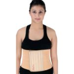 Bodycare Cotton & Elastic Beige Fine Abdominal Support|RP-3302|Size: S