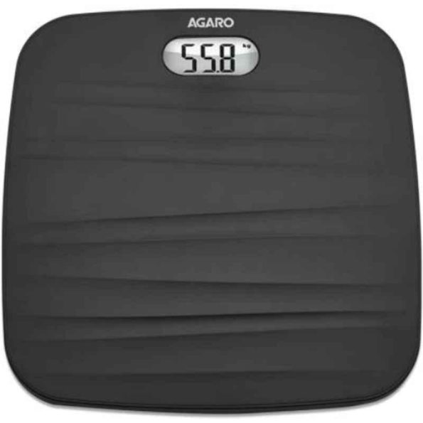 AGARO WS-502 180kg Black Electronic Weighing Scale