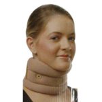 Arnav Brown Soft Cervical & Neck Support Collar|Size: S