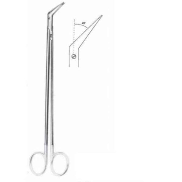 Alis 23.0cm/9 inch45? De Bakey Potts Smith Cardio Vascular Scissors