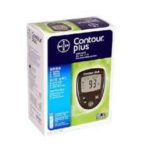 Bayer Contour Plus Black Glucometer with 50 Test Strips & 10 Lancets|E5WtdeiwYXP3H-medium