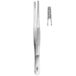 Alis 18cm/ 7 inch Dissecting and Tissue Forceps Standard Sereated