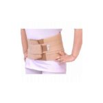 Divine Medicare Dlx-Sacro Beige Breathable Lumbar Sacral Belt For Back support|Size: L