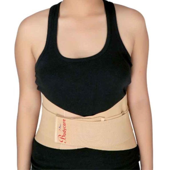 Bodycare Cotton & Elastic Beige Contoured Economy Sacro Lumber Brace