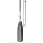 Alis 25cm/10 inch Spongiosa Gouge Straight with Fiber Handle 5mm