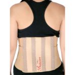 Bodycare Cotton & Elastic Beige Contoured Economy Sacro Lumber Brace|RP-3208|Size: S