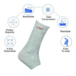 AccuSure Extra Large Bamboo Yarn 4 Way Stretchable Bi-Layered Ankle Compression Support for Men & Women|AOA12-XL|F9w167gnYbY8G-xxlarge|aNFjklb0APOdZ-xxlarge|wRzdGJfLN8ER2-xxlarge