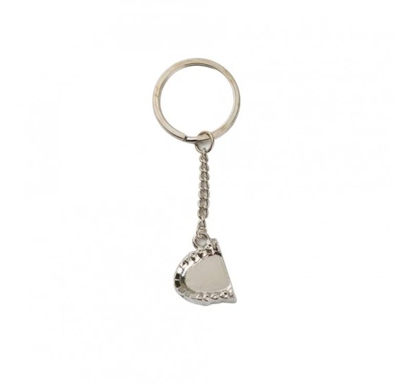 Dental Silver Denture Key Chain