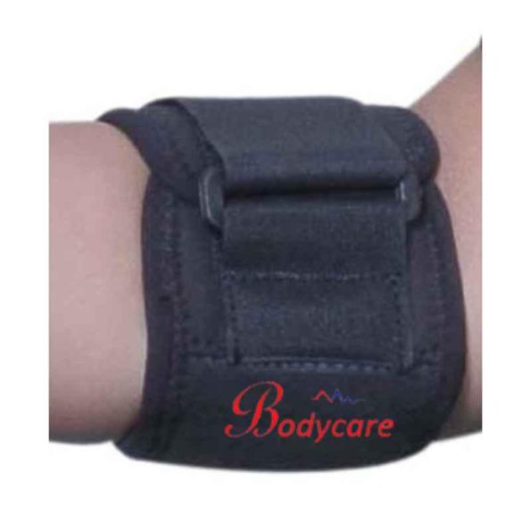 Bodycare Cotton & Elastic Black Tennis Elbow Protector