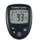 Bayer Contour Plus 250 Memory Black Glucometer with 25 Test Strips & 5 Lancets|KVq8NblUwWgX5-medium