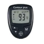 Bayer Contour Plus Black Glucometer with 50 Test Strips & 10 Lancets|E5WtdeiwYXP3H-medium