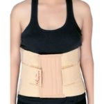 Bodycare Cotton & Elastic Beige Eco Frame Back Support|RP-3212|Size: XL