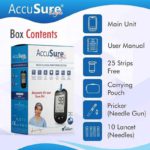 Accusure Simple Glucose Monitor with 25 Strips|d4zWo73hFDogj-xxlarge|elB83yghRJMUz-xxlarge|rkMwpmZ3txvHl-xxlarge