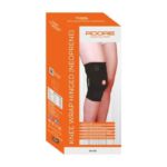 Adore Neoprene Black Hinged Knee Wrap|AD-410