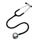 AccuSure ST01-1 Black PVC Single Head Stethoscope|wK2IvlcefLnbE-xxlarge