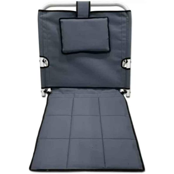 Divine Medicare 56cm Stainless Steel Grey 5 Gear Adjustable Backrest