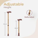 Divine Medicare 39.5 inch Aluminium Wooden Coating Brown Height Adjustable Walking Stick|5dEawBIjqns8M-xxlarge|2RAD2WPizQqGv-xxlarge|yUscPIrfwyBaA-xxlarge|B9ouh0LaJeWyS-xxlarge|XOMSoP5a0TsEI-xxlarge